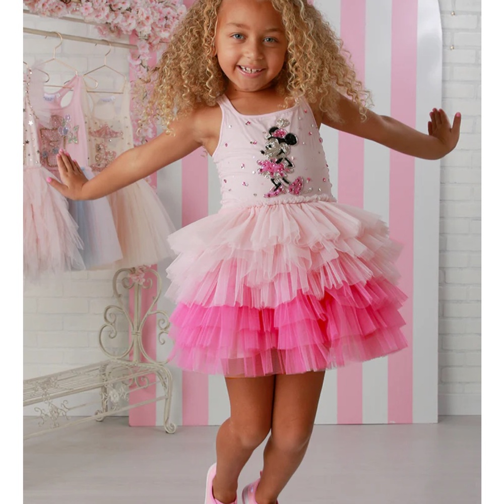 Ooh! La, La! Couture Pink Layered Tutu Dress
